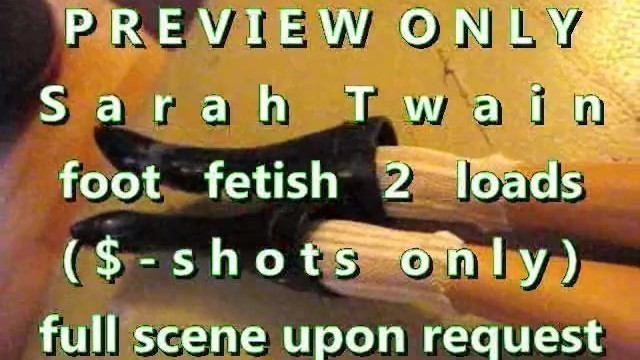 PREVIEW: Simone Style Foot Fetish (2 Loads)