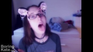 Why is this Cat Girl Sticking her Tongue out like That?