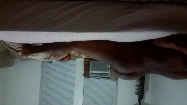 Newark, NJ Teen Practicing his Strokes on Pillow (10-30-2016)