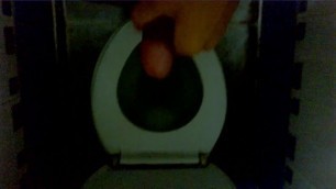 Jerking in Toilet Room