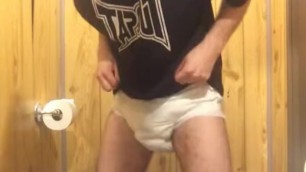 Humping Fun in my Wet Diaper