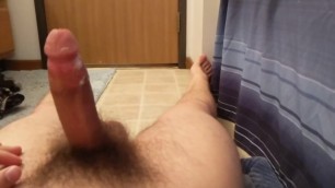 Teen Edging in the Bathroom